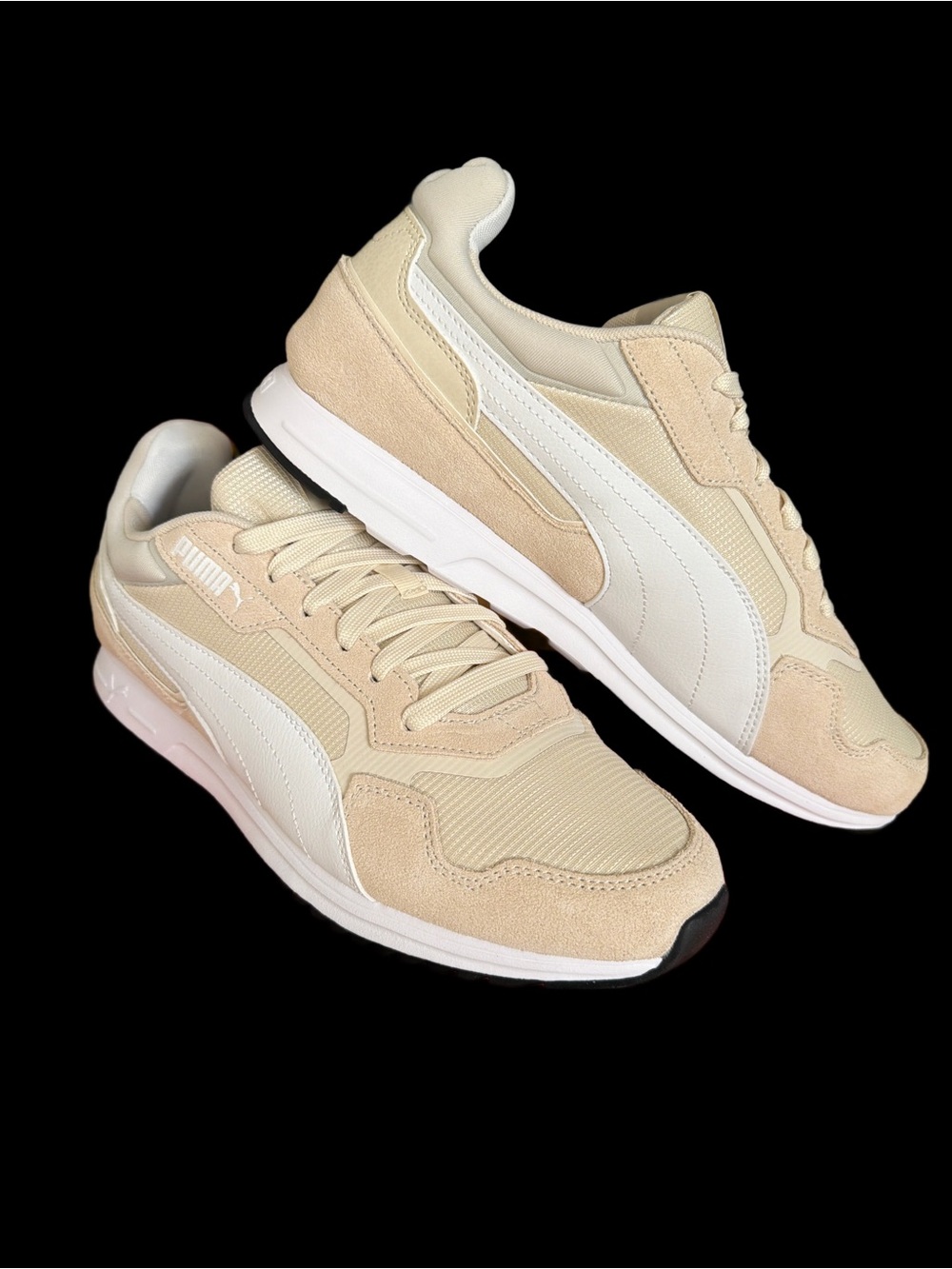 Puma ST Miler Beige/White Mens size 11 *NEW* - Picture 5 of 11